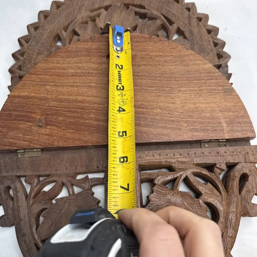 VNTG India Hand Carved Wood 5